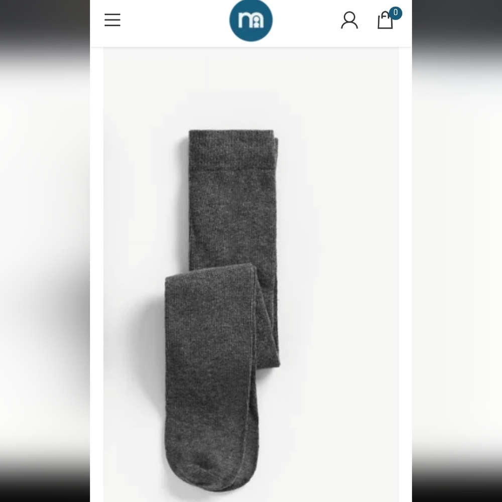 Mothercare Gray Tights 4-5 Y New Unisex